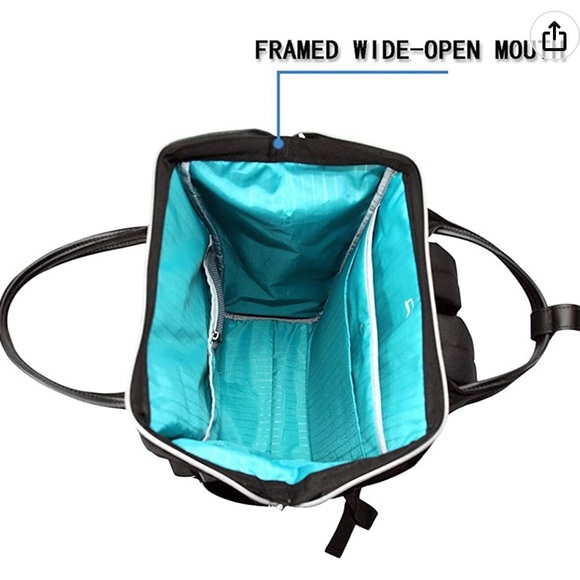 Kroser backpack with laptop protection/usb charge port. Black. Great work/travel - Picture 2 of 10